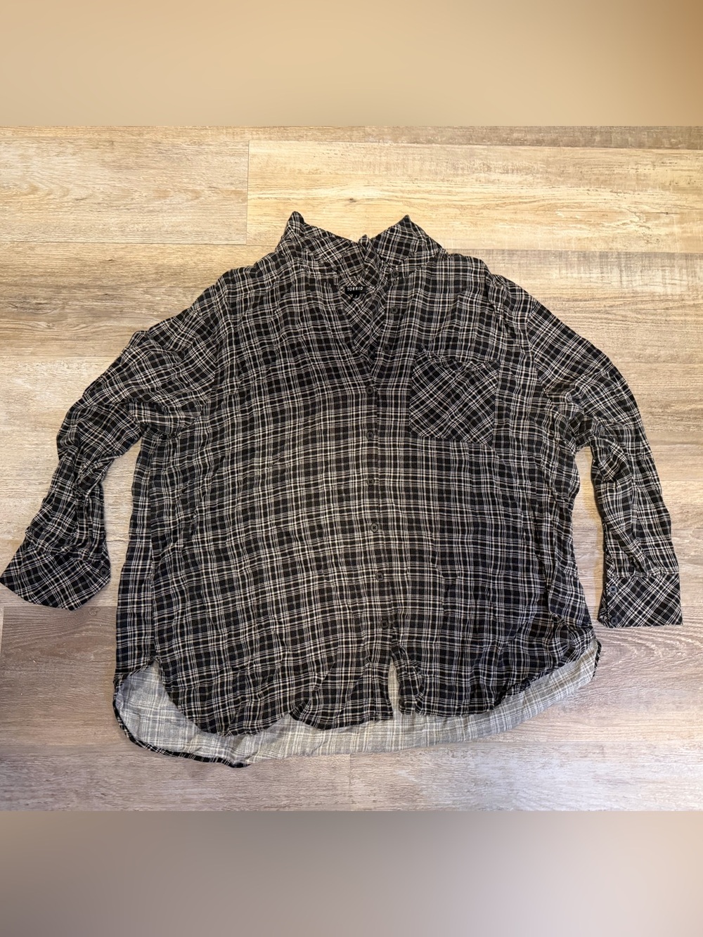 Torrid Plaid Shirt